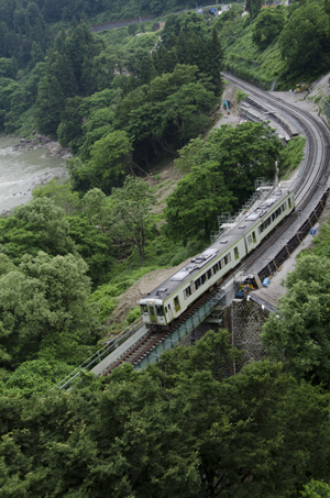 JR飯山線の横倉駅から森宮野原駅の区間